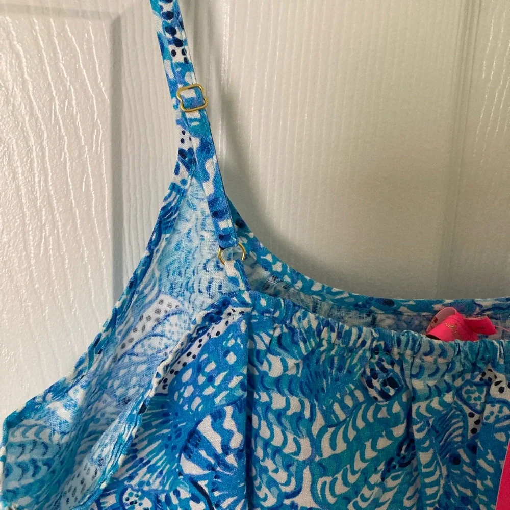 Lilly Pulitzer Jaydan Linen Dress XL NWT - Picture 4 of 4
